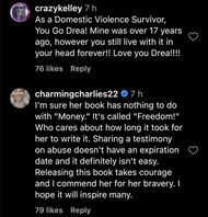 Fans chime in on Drea Kelly's latest announcement (Image via instagram/@officialdreakelly)